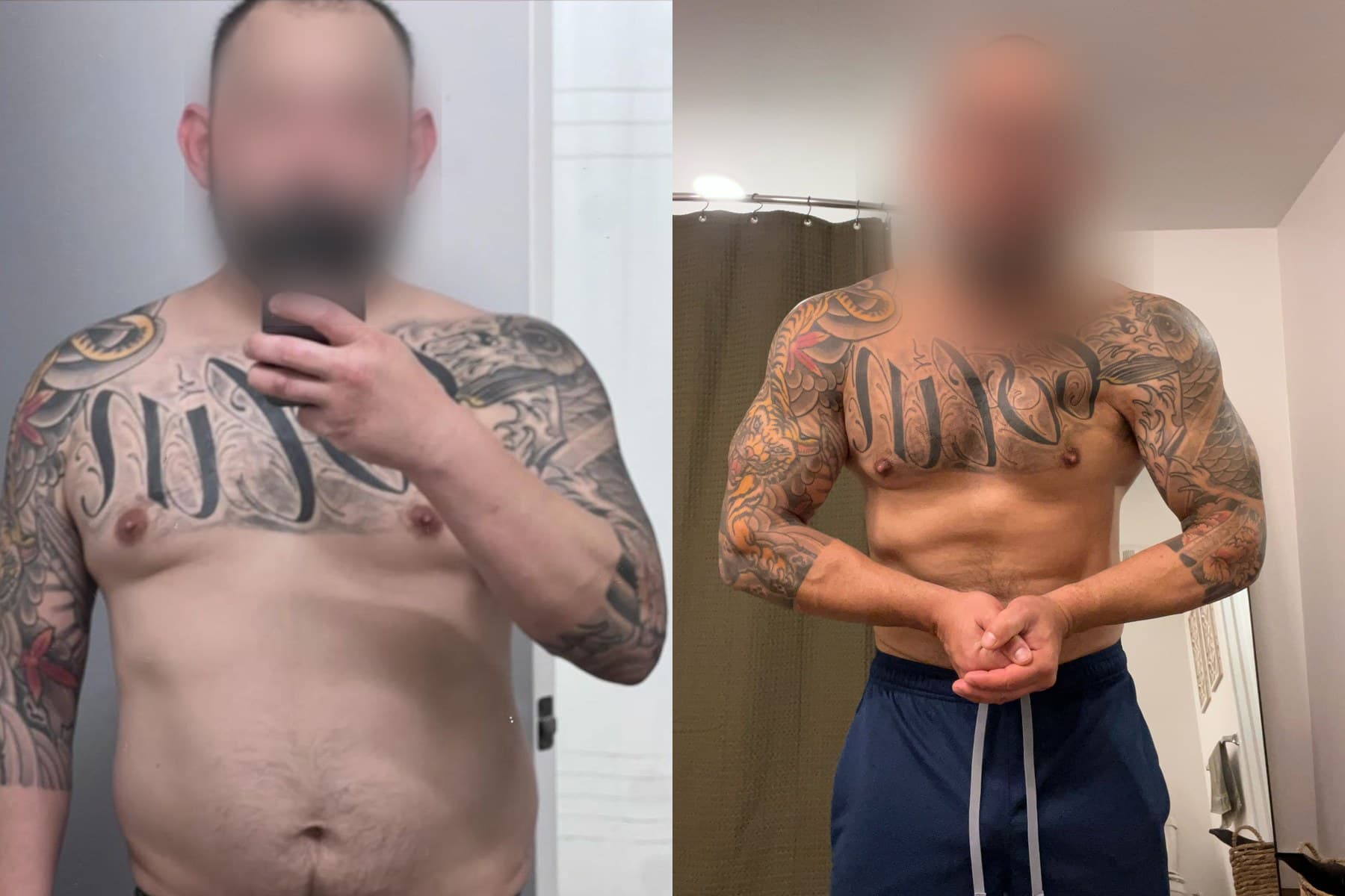 Client transformation, before and after